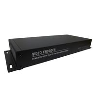 Codificador de Audio y Video HD de 8 Canales H.265 H.264 de Baja Latencia, Codificador RTMP para Transmisión en Vivo IPTV