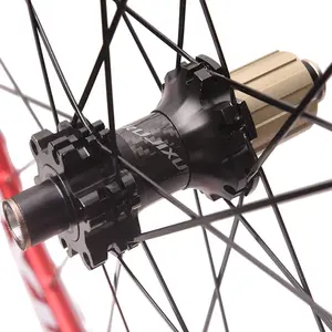 제조 업체 최고의 판매 Rujixu 26 인치 산악 자전거 자전거 휠 세트 탄소 섬유 튜브