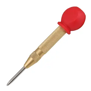 Automatische Center Punch Spring Loaded Markering Starten Gaten Tool Hout Druk Dent Marker Houtwerk Tool Gat Boren