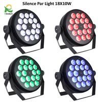 Redsun 18*10 watts 4 en 1 par peut éclairer pour éclairage de scène discothèque 200w par peut éclairer