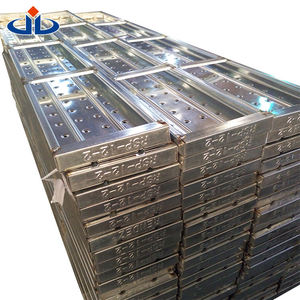 Scaffold Steel Plank Dimensions 500 - 4000 MM Length Construction Hot <b>Dipped</b> Galvanized Steel Structures Scaffolding Planks - Product Image 3