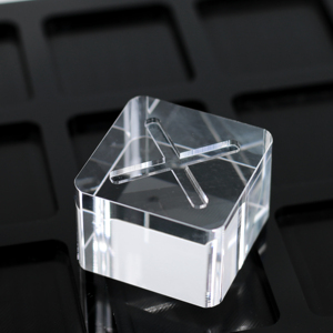 Juego de Tres en Raya Acrílico, Decoración de Mesa, Piezas de Ajedrez 3D XO, Tablero de Entretenimiento con Base Negra - Product Image 4