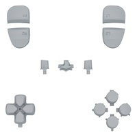EXtremeRate boutons de remplacement personnalisés boutons de déclenchement touches pour contrôleur sans fil Dualsense Edge pour PS5
