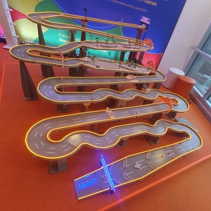 Pista de Mármol de Alta Calidad para Entretenimiento en Vivo, Juego de Adivinanzas Digital, Competición de Pistas de Bolas de Gravedad 3*4M - Product Image 3