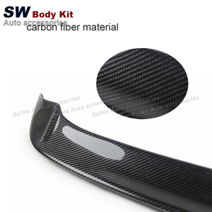 Becquet arrière en Fiber de carbone de Style R pour Volkswagen <span class=keywords><strong>Golf</strong></span> 6 MK6 <span class=keywords><strong>GTI</strong></span> 2010-2013 FRP becquet de coffre arrière Guide lèvre aile lèvre aile aile arrière - Product Image 2