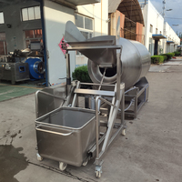 Machine à mariner sous vide pour viande, en acier inoxydable 304, avec décharge automatique pour la transformation de la volaille
