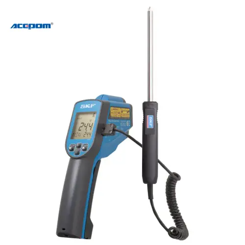 温度計、TKTL 31、赤外線、広範囲のポータブル、軽量、使いやすい熱検査用赤外線温度計