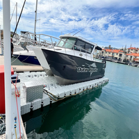 Bonne qualité pour quai de jet ski quai flottant ascenseur de bateau quais durables pour les bateaux de l'usine directe.