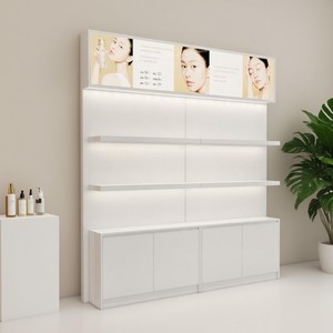 Baian cao cấp nhiệm vụ nặng nề thân thiện với môi gỗ hiển thị tủ tùy chỉnh mỹ phẩm Thẩm mỹ viện Kệ siêu thị - Product Image 5