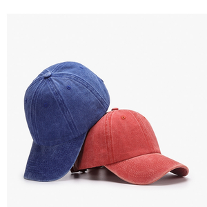 Elegante berretto da Baseball sportivo Unisex con finitura lavata con acido - Product Image 4