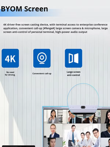 Pantalla Inteligente para Reuniones BOE C100 de 65 Pulgadas 4K UHD con WiFi Dual, NFC, Proyección Inalámbrica, Pantalla de Conferencia Todo en Uno - Product Image 5