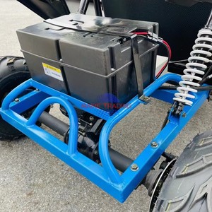 Kart électrique à 2 places, kart de course tout-terrain à double siège pour la famille, loisirs et divertissement en plein air - Product Image 6