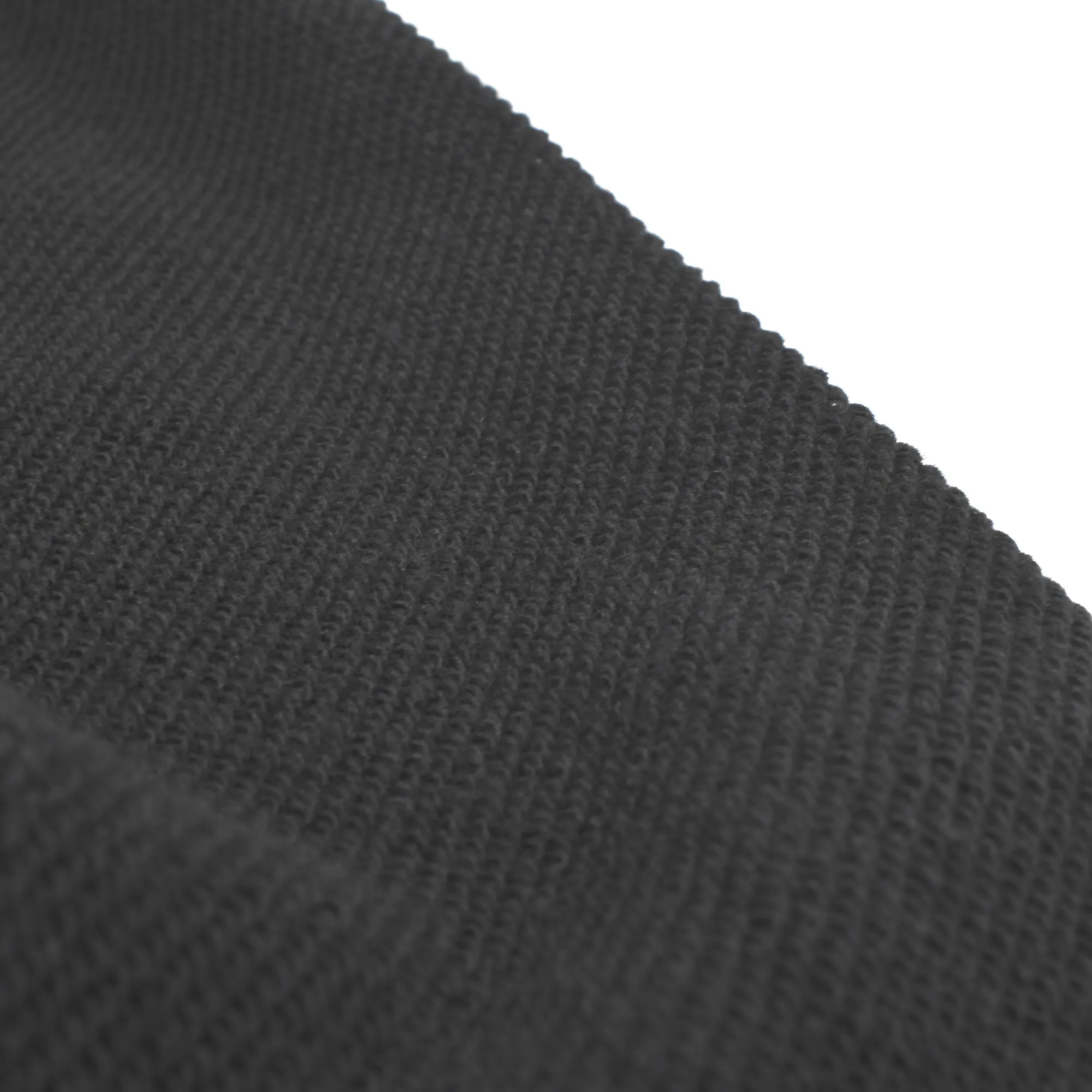 China Factory Direct Sales Recycled 65% Cotton 35% Polyester CVC 270GSM Black Loopback Cloth French Terry Fabrics For Hoodies
