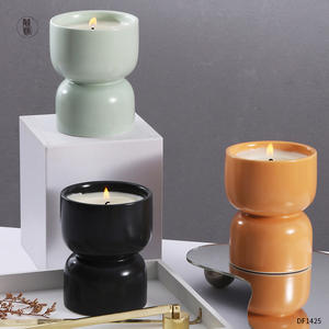 Portavelas de Cerámica Dongfang Redondo DF1425, Decoración para el Hogar, Regalo, Candelabro de Cerámica - Product Image 4