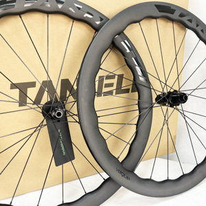 Bộ bánh xe đạp đường trường Carbon cao cấp Trung Quốc 1550+/-30g Wave 700C 11 tốc độ <span class=keywords><strong>Shimano</strong></span> XDR, khung sườn bằng sợi carbon nguyên chất - Product Image 1