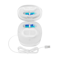 Nouveautés 2026 : Nettoyeur à ultrasons pour lentilles de contact Ortho-K, boîte de nettoyage de lentilles de contact à charge magnétique 800 mAh, mini-machine
