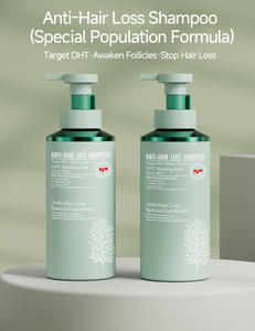 Shampoo liquide concentré rafraîchissant anti-chute de cheveux (formule pour populations spécifiques) lissant, bloquant la <span class=keywords><strong>DHT</strong></span>, stoppe la chute des cheveux - Product Image 2