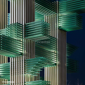 Vincentaa Scultura Astratta in Acciaio Inossidabile per Esterni, Decorazione Artistica per Spazi Pubblici - Product Image 2