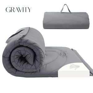 Матрас-лежак 80x39 см, стеганый, из 100% хлопка, с эффектом памяти, прочный, водостойкий, складной, для кемпинга, школы, парка - Product Image 1