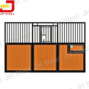 Vendita calda moderna stabile di plastica permanente del cavallo stalle forniture per la vendita - Product Image 3