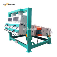 Trieuse d'arachides Machine de nettoyage de sésame Nettoyeur de graines de grains de haricots Machine à tamis vibrant