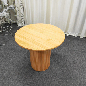 Fabriek Groothandel Duurzaam Massief Hout Chat Tafel <span class=keywords><strong>High</strong></span>-End Restaurant Grenen Hout Salontafel - Product Image 3