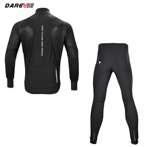 Veste <span class=keywords><strong>de</strong></span> cyclisme thermique d'<span class=keywords><strong>hiver</strong></span> Darevie, hauts <span class=keywords><strong>de</strong></span> cyclisme chauds, pantalon <span class=keywords><strong>de</strong></span> vélo, ensemble <span class=keywords><strong>de</strong></span> vêtements <span class=keywords><strong>de</strong></span> cyclisme, kit <span class=keywords><strong>de</strong></span> <span class=keywords><strong>tenue</strong></span>, maillot <span class=keywords><strong>de</strong></span> cyclisme - Product Image 2