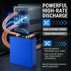 Cellule de batterie EV E LiFePO4 d'origine 3.2V 334Ah LF334 Batteries LFP haute capacité pour système EV ESS - Product Image 5