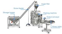 Máquina automática de envasado de harina, envasadora Manual de polvo de sal, 1KG