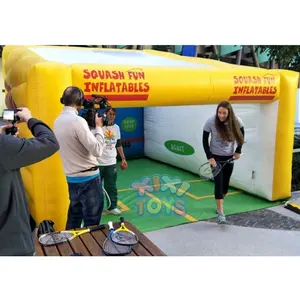 Outdoor Sport Games Tent portable inflatable squash court with brand logo for sale
