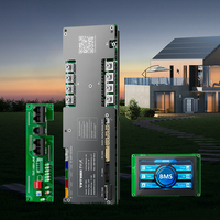 BMS LiFePO4 16S 48V 200A con WiFi y Balance Activo Inteligente para Paquetes de Baterías de Iones de Litio 24V 36V 60V 72V, Inversor y Almacenamiento de Energía