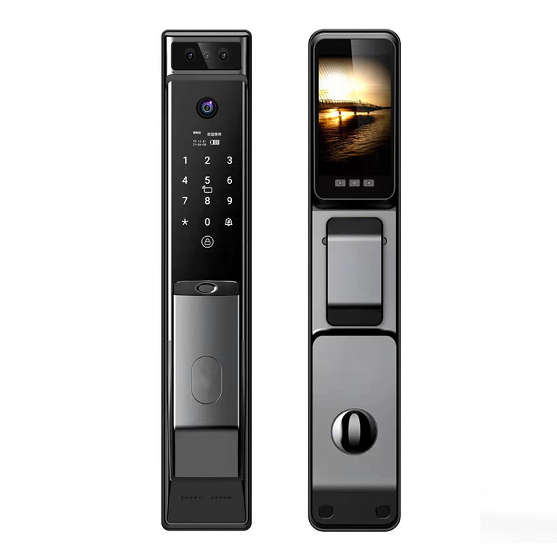 Serrure Intelligente Exterieure Key Lock Serrure Numerique Avec Camera Door Lock Digital Smart Door Lock Fechadura BiomEtrica · image 6