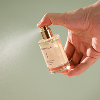Emballage cosmétique personnalisé avec logo, flacon de parfum en verre vide de 20 ml avec bouchon rond, flacon de parfum rechargeable de luxe