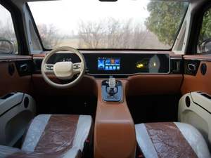 <span class=keywords><strong>Voiture</strong></span> électrique basse vitesse intégrée CE 2026, 5000W, frein de stationnement électrique, 5 places, levier de vitesses pour adultes, déplacements domestiques - Product Image 3