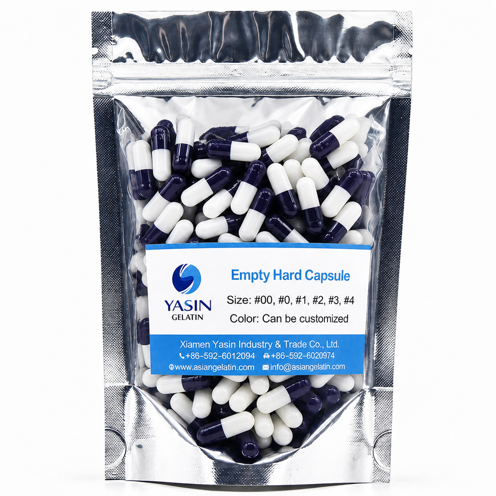 Food Grade Empty Gelatin Hard Size 000 00 0 1 2 3 Capsules Empty Capsules Daily Health Pill Capsules