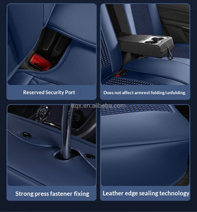 Popolari Coprisedili Auto Bicolore in Seta Ghiaccio Anti Usura per <span class=keywords><strong>Opel</strong></span> Astra <span class=keywords><strong>Corsa</strong></span> Mokka Grandland Crossland Traspiranti Set Completo - Product Image 6