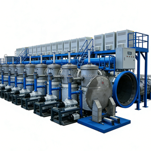 High Pressure Fast Cooling High Vacuum Heat Treatment Furnace with Leybold Diffusion Pumps 1400C <strong>Max</strong> Temp 800kg/h Capacity - Product Image 4