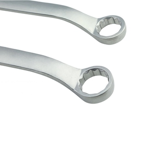 High-Performance Smooth-Finish 304 Stainless Steel Double Box Offset Wrench 11Pcs <strong>Set</strong> for Food Processing Equipment - Product Image 5