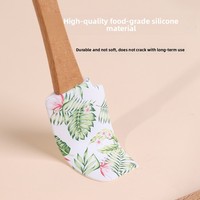 Juego de Mini Espátulas de Silicona Resistentes al Calor, Antiadherentes y Flexibles para Decoración de Pasteles, Crema de Mantequilla, Raspar Frascos y Voltear Huevos