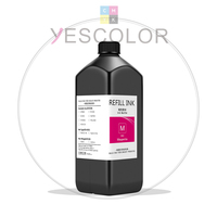 Yescolor 1000ML 9 Couleur Dtf Imprimante Uv Dtf Cristal Dur Encre I3200 pour Epson A1 A3 TX800 XP6000 XP600 Imprimante
