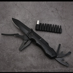 DIY OEM มีดพับอเนกประสงค์พร้อมส่ง ระบบล็อคเต็มรูปแบบ 6-in-1 พร้อมด้ามจับอะลูมิเนียมอัลลอย - Product Image 4