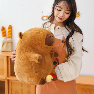 Nuevo Peluche de Capibara Marrón Suave, Juguete de Peluche, Regalo de Cumpleaños para Niños, Lindos Peluches de Capibara - Product Image 3