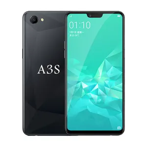 عالية الجودة رخيصة الأصلي تستخدم هواتف محمولة A3S 128G ROM المزدوج بطاقة الجملة الثانية اليد الروبوت الهواتف المحمولة ل ممن لهم A3S