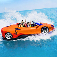 Bateau à réaction pour sports nautiques personnalisé, design moderne inspiré de Lamborghini, 5 places, bateau de location pour la dérive et les loisirs