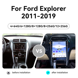 Autoradio Android 15 da 13,8 Pollici per Ford Explorer 2011-2019, Lettore Multimediale Wireless, Navigatore GPS <span class=keywords><strong>con</strong></span> Carplay - Product Image 5