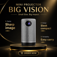 V6Q Smart Home Theater Video Laser LED Mini Projecteur Portable Extérieur Ultra Android 14 Wi-Fi à Courte Portée