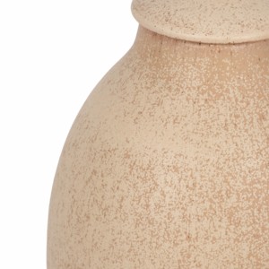 Vaso decorativo in ceramica con coperchio per soggiorno, sala da pranzo, camera da letto, ufficio - Product Image 5