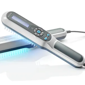 Fototerapia uvb com keril, terapia de luz uvb, kn-4003bl 311nm, banda estreita, varinha uv, lâmpadas de fototerapia para vitiligo, psoríase