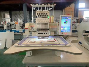 Nouvelle machine à broder industrielle informatisée à tête unique 12 aiguilles, modèle 1201, pour broderie de casquettes, avec accessoires offerts - Product Image 6