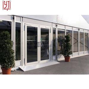 Tente murale en verre personnalisée avec auvent blanc pour une utilisation semi-permanente - Product Image 5